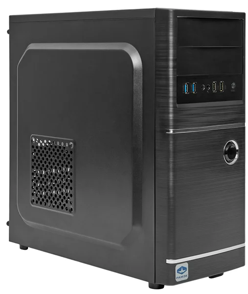 персональный компьютер ПК РАМЭК K465 MDT/r7-8700G(A620)/2x16GbDDR5/SSD512Gb/WiFi+BT/600W/K+M/NoOS/3YW 2