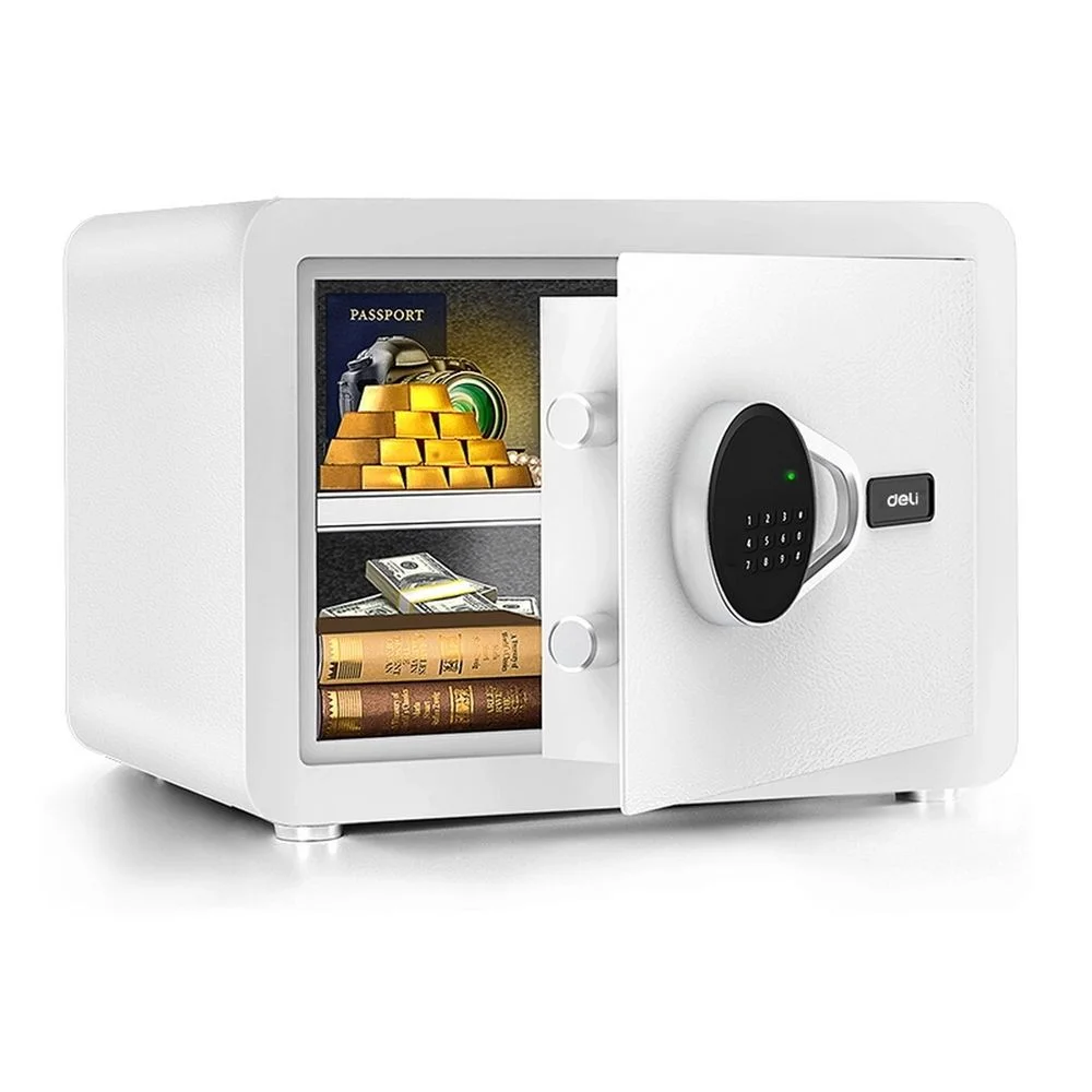 Сейф c электронным кодовым замком Deli ET541 /350x 250x 250 мм