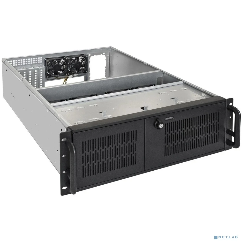 Exegate EX172974RUS Серверный корпус Exegate Pro 4U4139L / 4U650-010 <RM 19", высота 4U, без БП, USB>