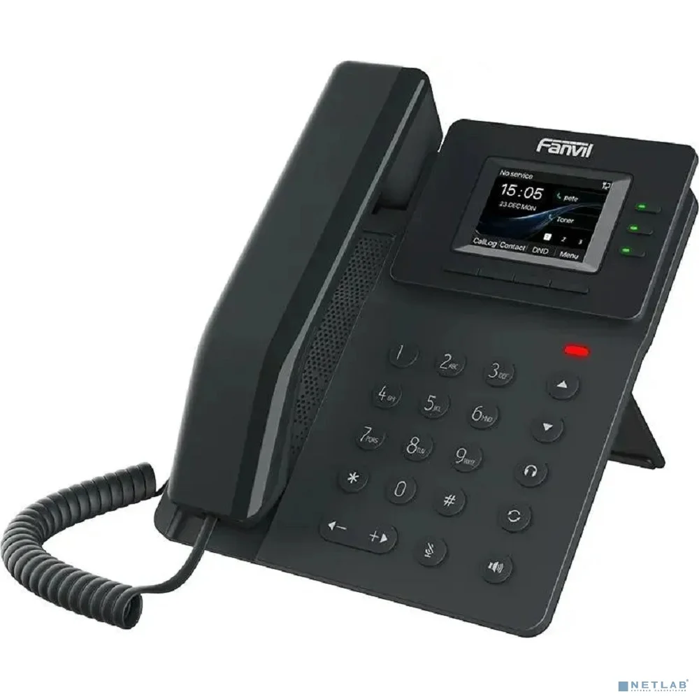 Fanvil V60P  c б/п черный SIP телефон