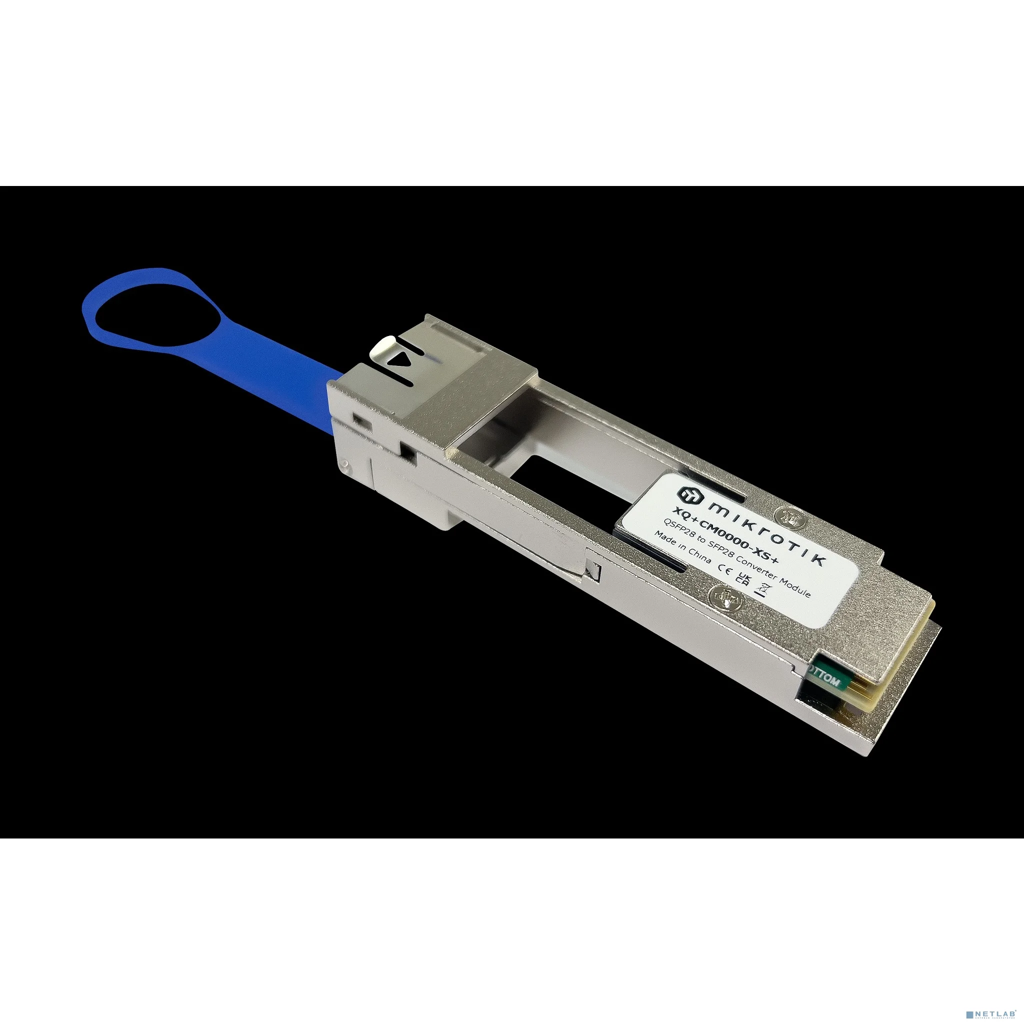 Трансивер переходник MikroTik XQ+CM0000-XS+ Adapter from QSFP28(100G) to SFP28(25G)