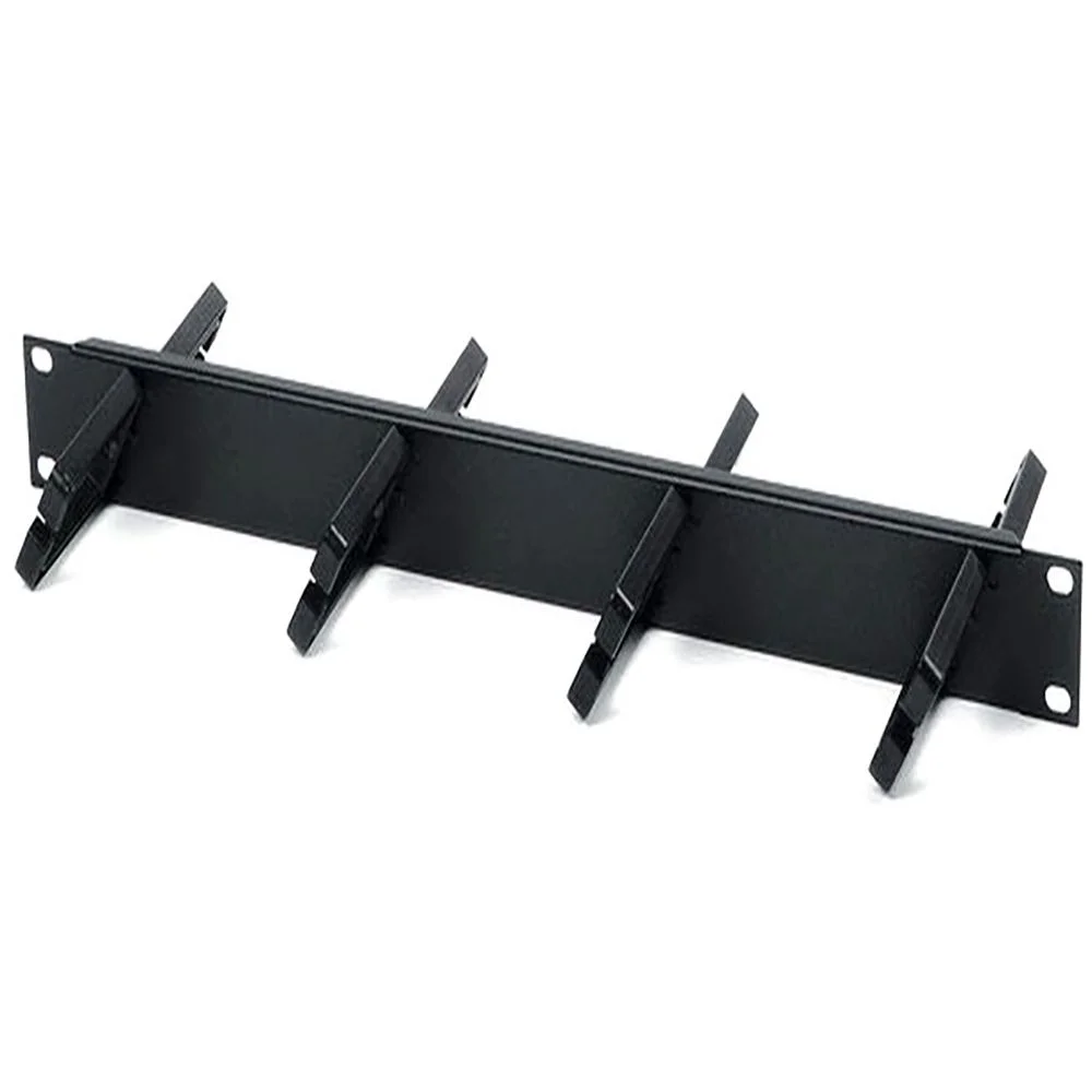 Кабельный организатор с пластиковыми кольцами Hyperline CM-2U-PL-DBL , двухсторонний, 19", 2U
