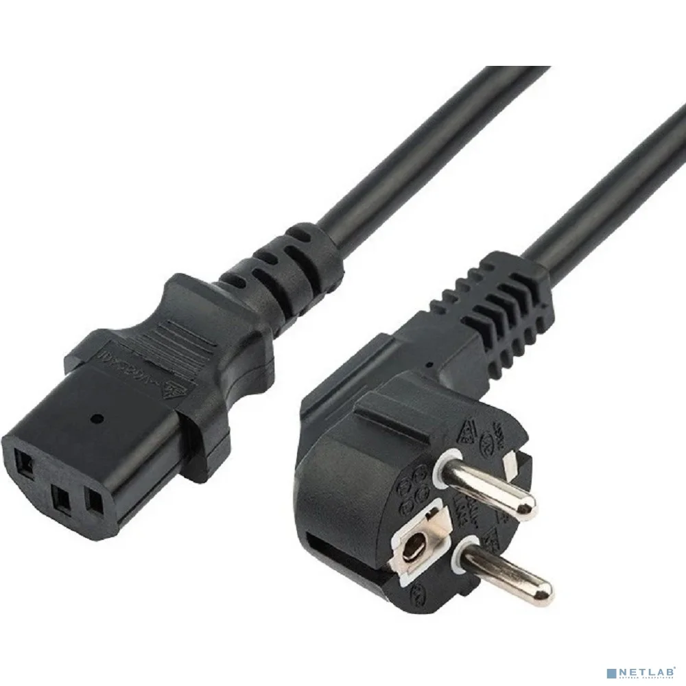 Rexant (04-2740) Шнур сетевой СЕЕ 7/7 (Schuko) – IEC 320 C13 3x1,0мм?, длина 5м