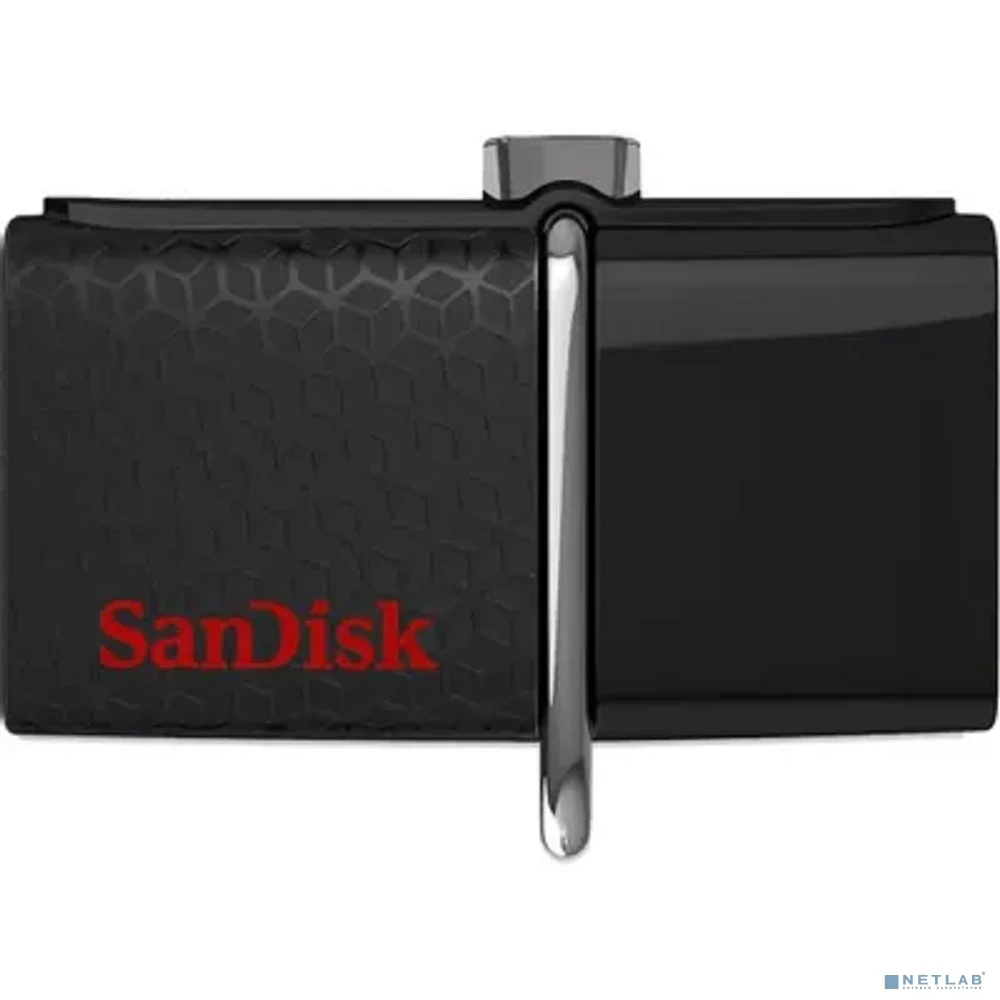 SanDisk USB Drive 32Gb Ultra Dual SDDD2-032G-GAM46 {USB3.0, Black}
