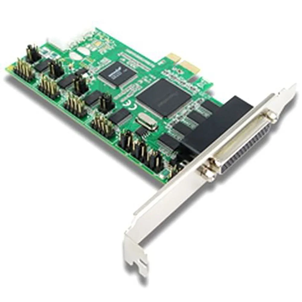 Контроллер Speed Dragon 8S PCI-Express I/O card, 8xSerial RS232 Ports, 5V/12V, 230.4Kbps, 4xНа плате, 4xКабель (FG-EMT08A-2-BU01) OEM {25}