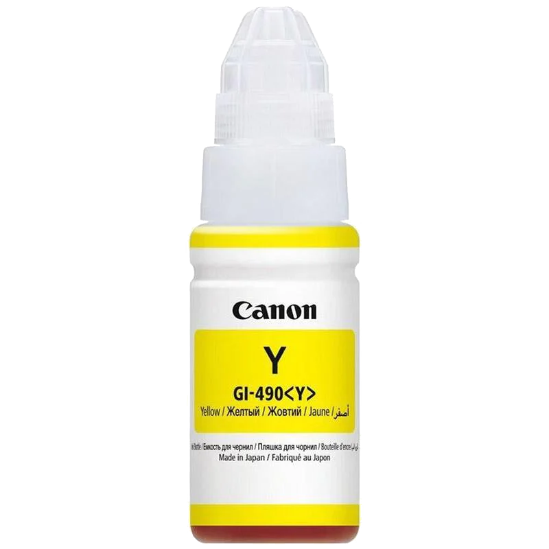 Canon 0666C001 Чернила Canon GI-490 Y (yellow), 70 мл