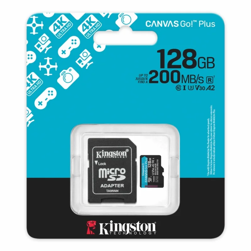 Kingston Canvas Go Plus SDCG4/128GB 3