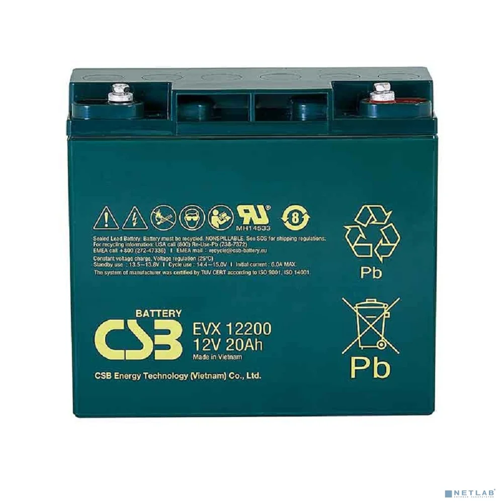 CSB Батарея EVX12200 (12V 20Ah)