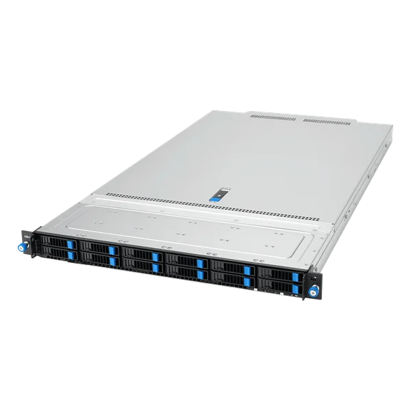 Серверная платформа ASUS RS700-E12-RS12U, 1U, 2 x Intel Xeon 6 LGA 4710, 32 x DDR5 6400, 12 x 2.5" hsb NVMe SATA* SAS*, 2 x PCIE Gen5 x16, 2 x OCP3.0, 2 x M.2 Gen5 x2 (2280 2260), PSU 2x 2000W 2