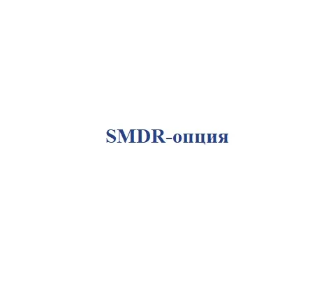 SMDR-опция