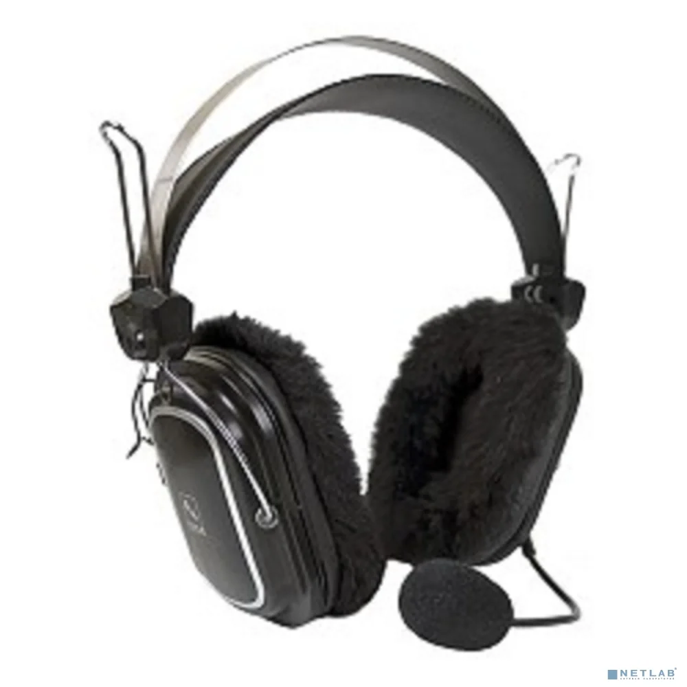 A4Tech HS-60 с микрофоном, 2.5м мониторы, черный