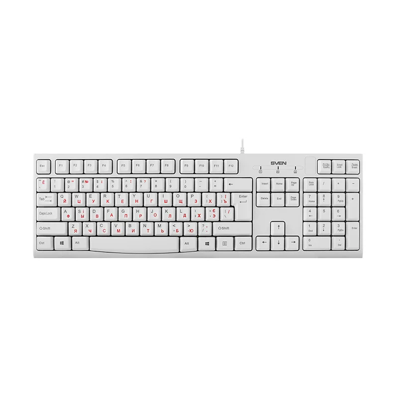 SVEN KB-S300 White