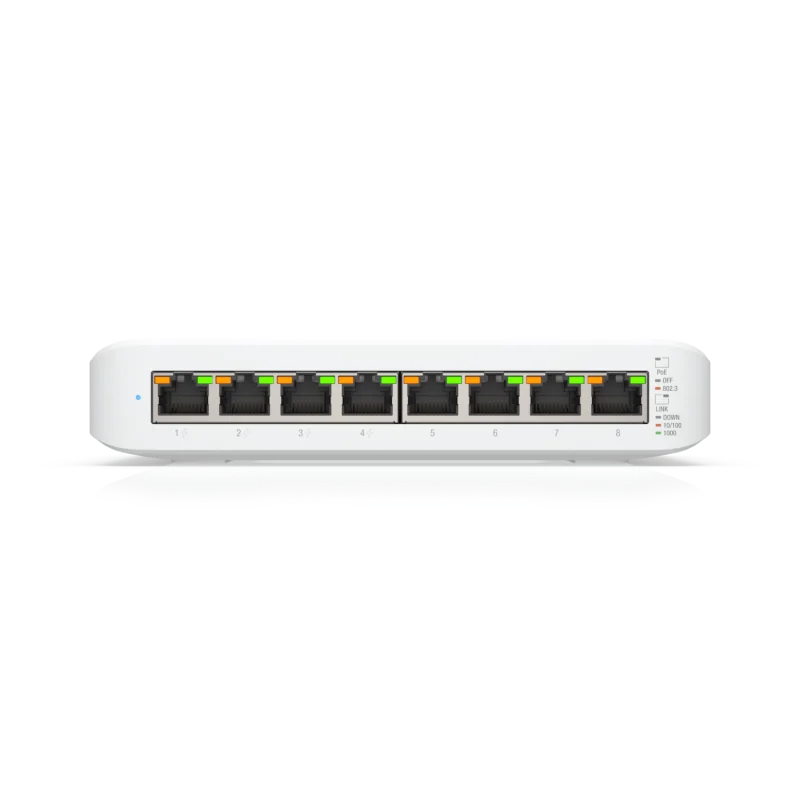 UBIQUITI USW-lite-8-POE  Коммутатор  UniFi Switch Lite 8 POE USW-lite-8-POE 2
