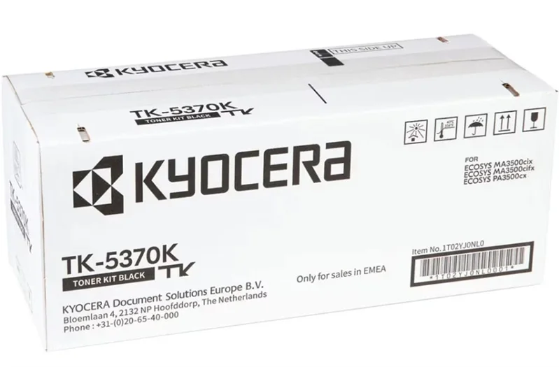 Тонер Kyocera Тонер-картридж TK-5370K для ECOSYS MA3500cifx/MA3500cix/PA3500cx чёрный (7000 стр.)