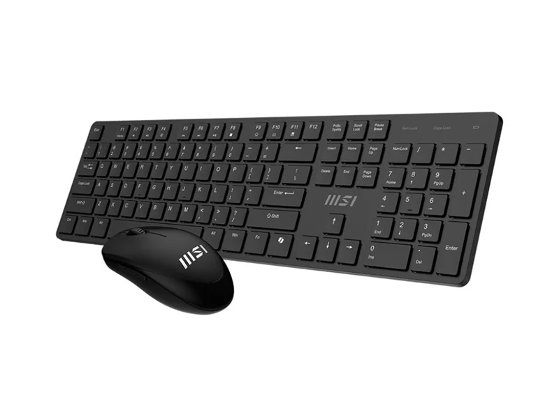 Клавиатура и мышь Keyboard and Mouse MSI FORGE K200 Combo, Wireless, Black 2