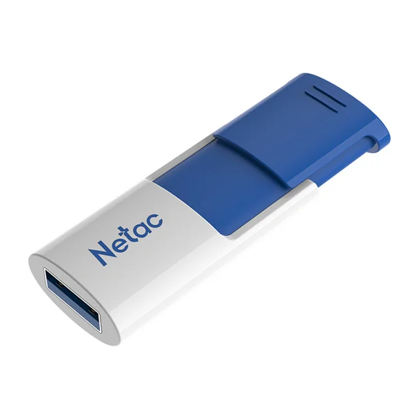 Носитель информации Netac U182 Blue 32GB USB3.2 Flash Drive, retractable (replaced NT03U182N-032G-30BL)