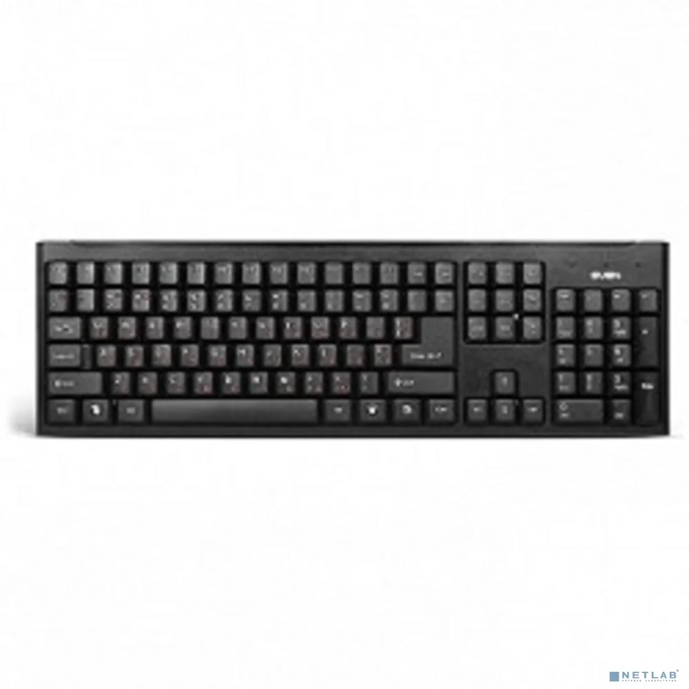 Повреждеие упаковки Клавиатура Sven Standard 303 Power USB+PS/2 чёрная (106 кл.)