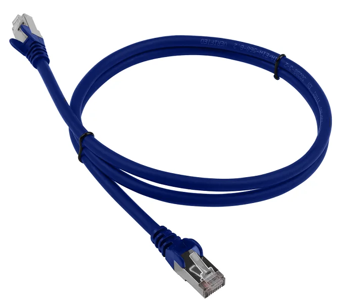 Патч-корд Патч-корд LANMASTER LSZH FTP кат.6, 2.0 м, синий