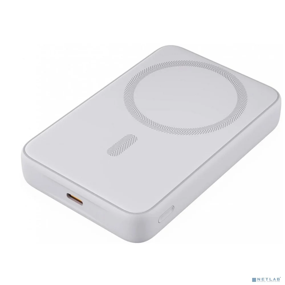 Aukey внешний аккумулятор Magnetic 10000 Qi White (APB-PB-MS04WH)