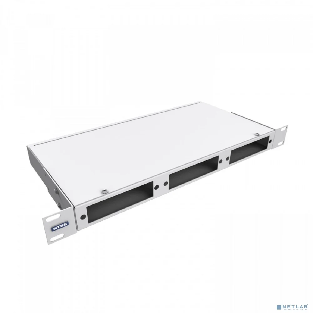 NTSS Кросс NTSS оптический 19'' укомплектованный 1U, 8 портов LC/UPC duplex, 62.5/125 мкм (планки, сплайс-кассета, пигтейлы, КДЗС, адаптеры) серый RAL 7035 NTSS-RFOB-1U-8-2LC/U-62.5-SP1.5G1AY