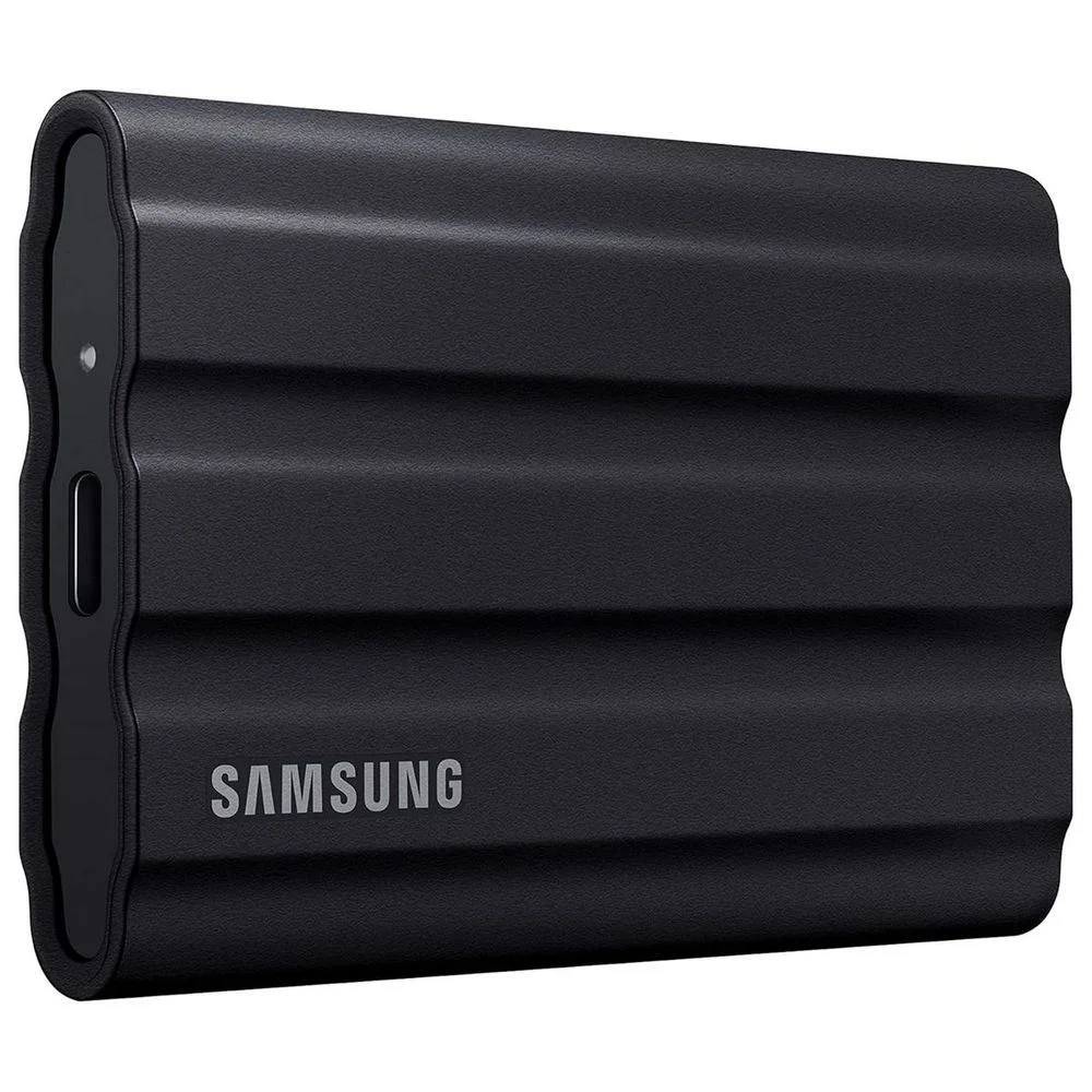 Твердотельный накопитель SSD Samsung 1.8" T7 Shield 4TB Black USB 3.2 Gen2 Type-C, 1050/1000,256bit