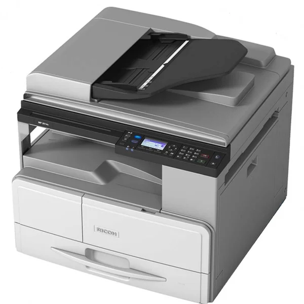 Монохромное лазерное МФУ Ricoh MP 2014AD А3, Ч/Б, 20стр/мин, 600dpi, 360МГц, 256Мб, 50АПД, 350+100, USB