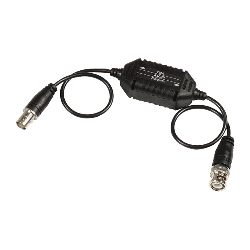 Фильтр помех SC&T CB001VH Фильтр помех, 1 BNC вход / 1 BNC выход, 30 см. Размеры (ШxВxГ): 84х28х21мм. Рабочая температура -40...+55°C.