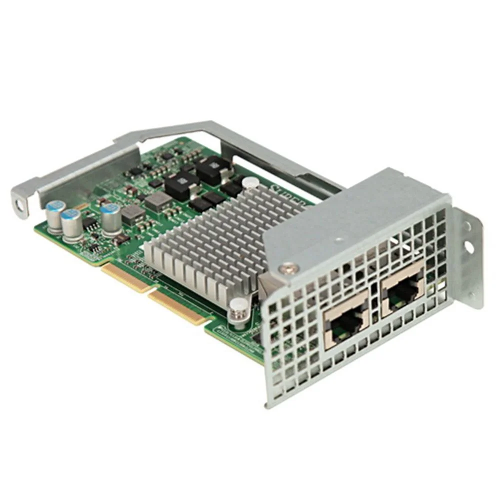 Сетевой адаптер SuperMicro AOC-CTG-I2T Dual RJ45 2U MicroLP Form Factor PCI-E x8 2.1 (138302)