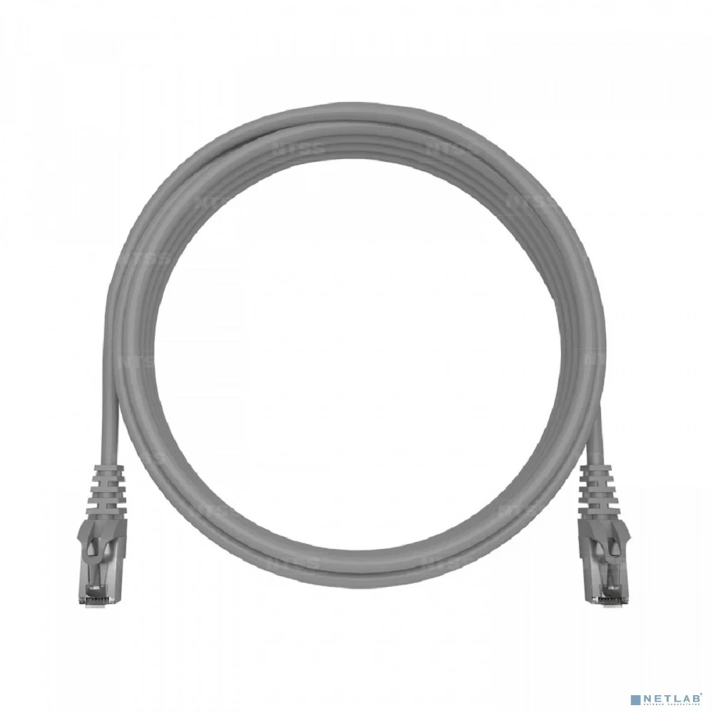 NTSS Патч-корд NTSS PREMIUM 2xRJ45/8P8C, T568B FTP CAT5e LSZH 1 метр, серый NTSS-PC-PM-FTP-RJ45-5e-1.0-LSZH-GY