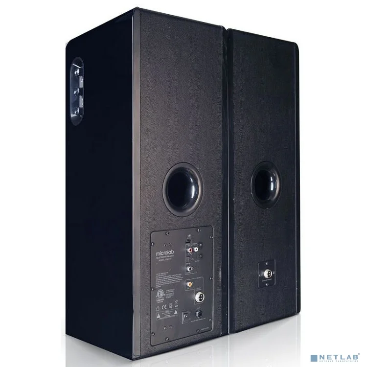 MICROLAB SOLO19, цвет черный {2 колонки + пульт дистанционного управления (200W RMS), Bluetooth, выход USB}