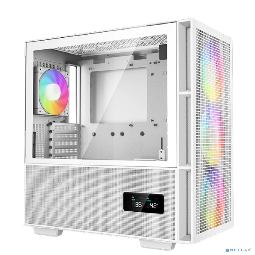 Deepcool CH560 DIGITAL WH без БП, боковое окно