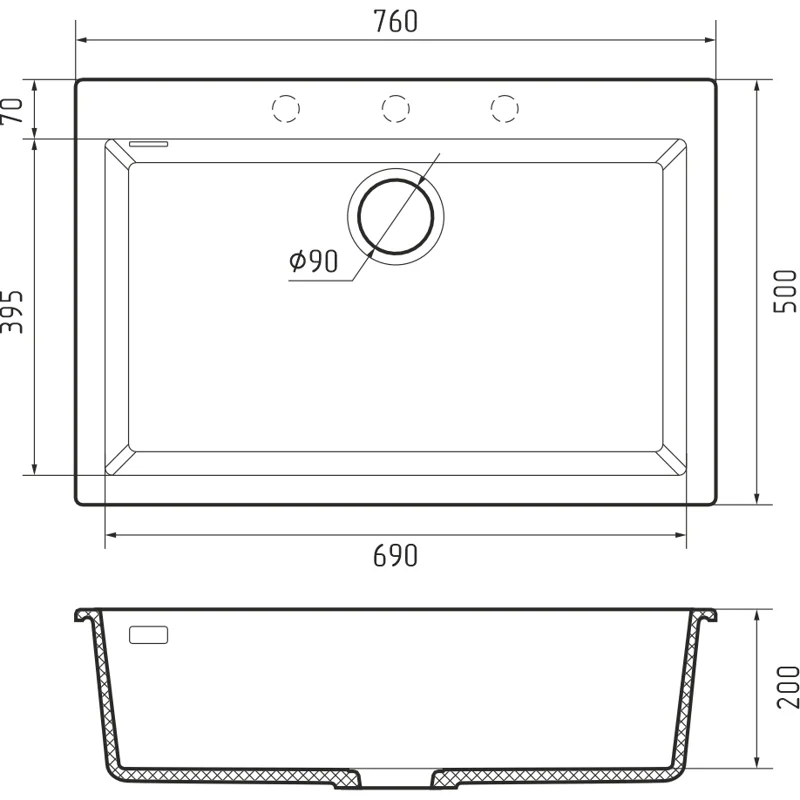 Rivelato ZN-7650 Grigio puro 3