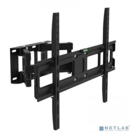 REXANT Кронштейн для телевизора 32"-65" дюймов, наклонно-поворотный, двойное колено серия HOME серия HOME чёрный {32"-65" Максимальная нагрузка: 40 кг VESA: 75х75, 100х100, 200х200, 300х300, 400х400,