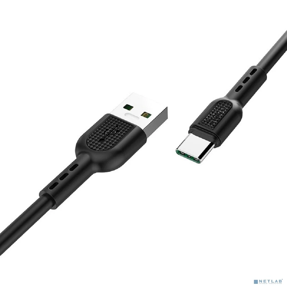 HOCO HC-06119 X33/ USB кабель Type-C/ 1m/ 5A/ Black