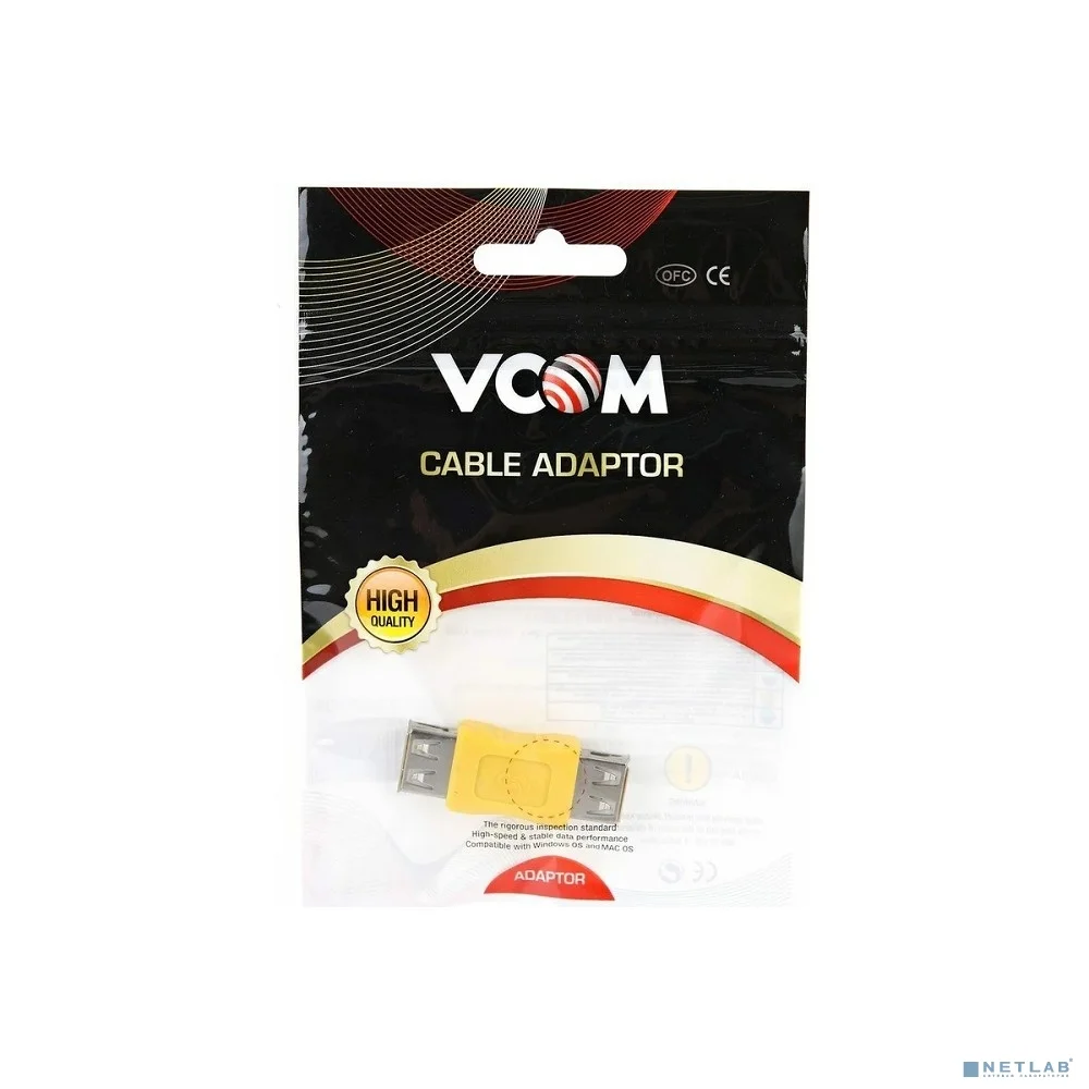 VCOM CA408 Переходник USB 2.0 AF/AF