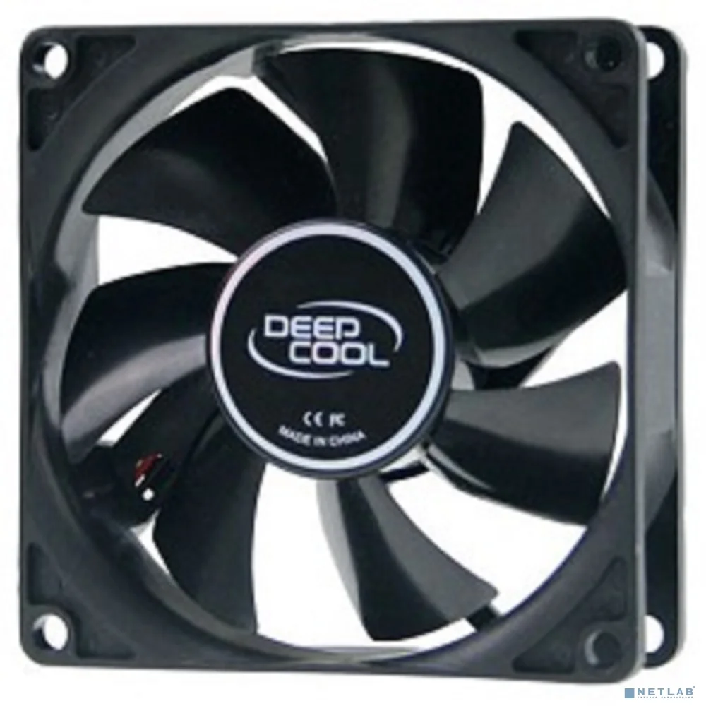 Поврежденная упаковка Case fan Deepcool XFAN 80 {80x80x25, Molex, 20dB, 1800rpm, 82g}