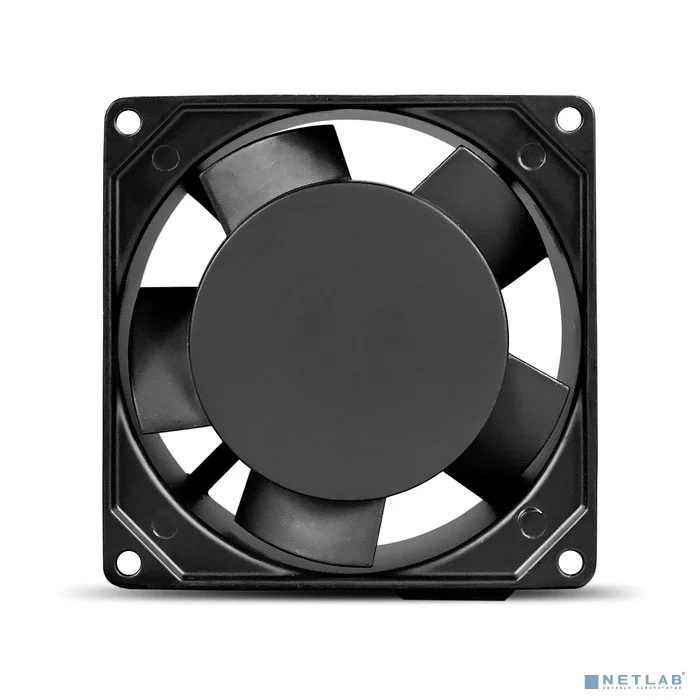 Exegate EX289008RUS Вентилятор 220В AC ExeGate EX09238BAL (92x92x38 мм, 2-Ball (двойной шарикоподшипник), алюминиевый корпус, подводящий провод 30 см, 2800RPM, 40dBA, RTL)