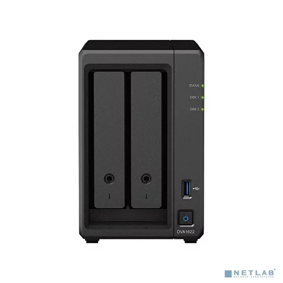 Synology DVA1622 Сетевое хранилище NVR D APPRENTISSAGE APPROFONDI 6GO RAM - 2 BAIES 3.5.