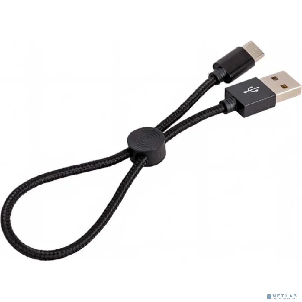 HOCO Кабель USB2.0 Hoco AM/Type-C, 3А, X35, 0.25м, черный, коробка