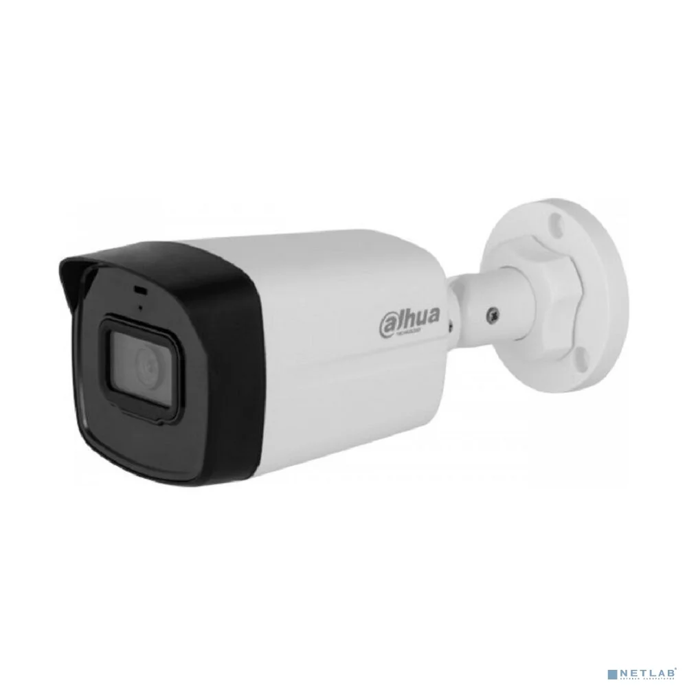 DAHUA DH-IPC-B1E20P-A-0360B Уличная цилиндрическая IP-видеокамера 2Мп, 1/3.2” CMOS, объектив 3.6мм, LED 30м, IP67, пластик