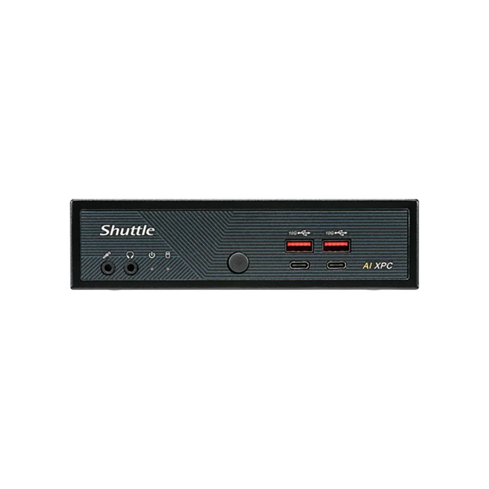 Платформа мини ПК Shuttle 1,3L AI PC DN11H Ultra 5 125H, 2 x DDR5 SODIMM,HDMI 2.0 x 2+ DisplayPort x 2, 120W PSU, VESA