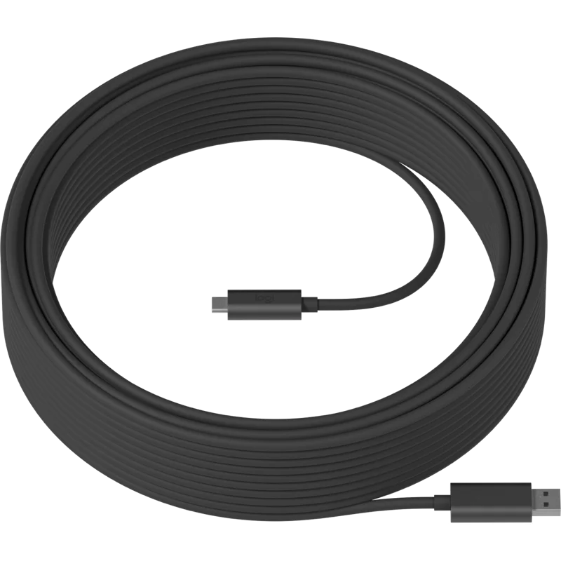 Logitech Strong USB 3.1 Cable 45 m Graphite (939-001805)