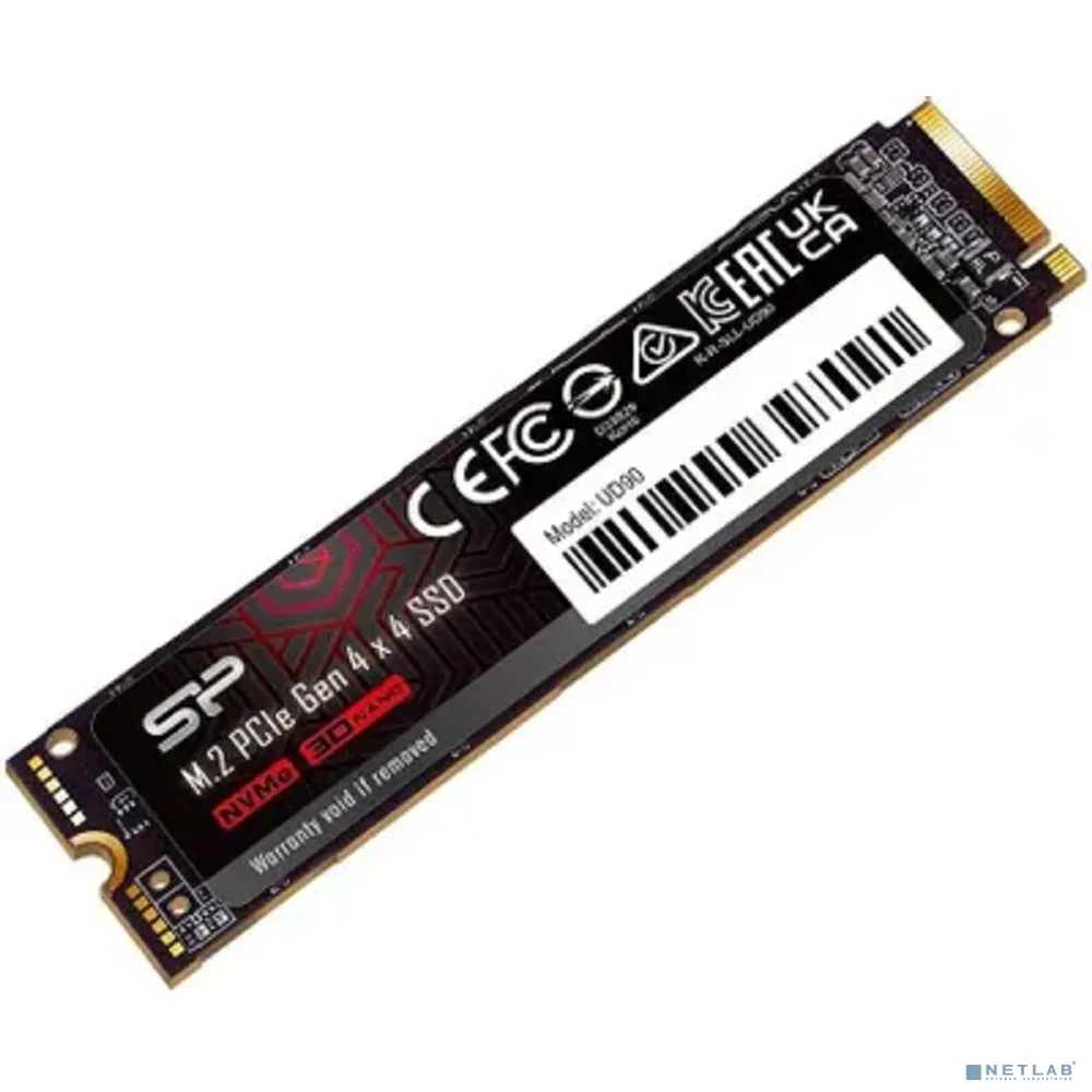 Silicon Power SSD PCI-E 4.0 x4 500Gb SP500GBP44UD9005 M-Series UD90 M.2 2280