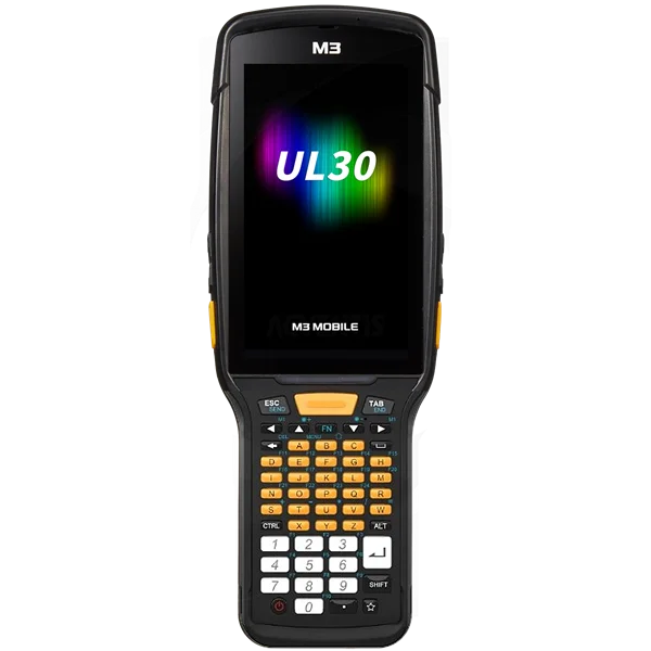 Терминал сбора данных M3 Mobile UL30F Android 14.0 GMS, HD, 802.11 a/b/g/n/ac/ax, SE4770, Rear Camera, BT5.3, NFC(HF), 8G/12G, 53K, 6700mAh Bat for low temperature & Bullet Proof Film, Hand Strap. Req CRD&PWR