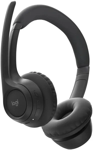 Беспроводная гарнитура Logitech Wireless Headset ZONE 300, Bluetooth, Midnight Black, [981-001407] 2