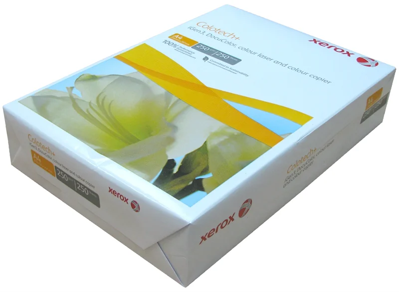 Бумага XEROX Colotech Plus 170CIE, 250г, A4, 250 листов (кратно 4 шт) (См. 003R94671)