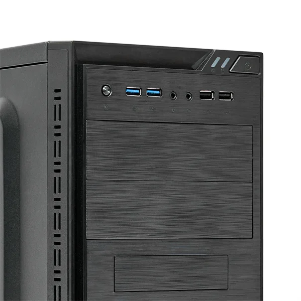 персональный компьютер ПК РАМЭК K455 MT/r5-7600(A620)/1x16GbDDR5/SSD512Gb/WiFi+BT/450W/K+M/NoOS/3YW 5