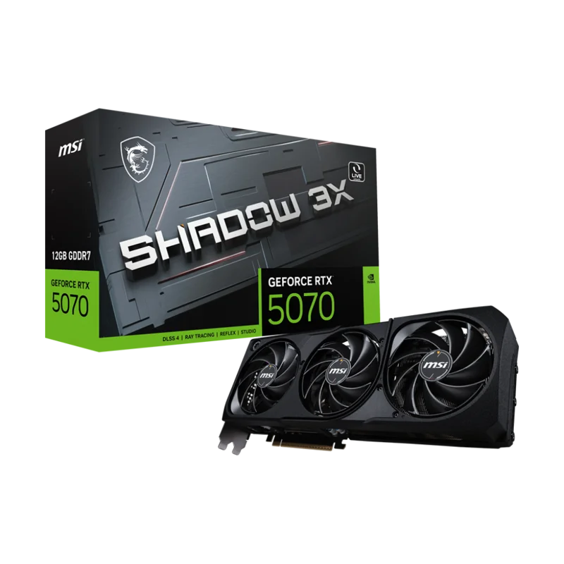 MSI GeForce RTX 5070 12G SHADOW 3X OC