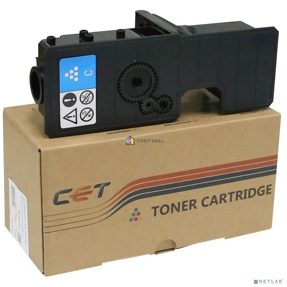 Тонер-картриджи Тонер-картридж (PK208) TK-5220C для KYOCERA ECOSYS P5021cdn/M5521cdn (CET) Cyan, 18г, 1200 стр., CET141134