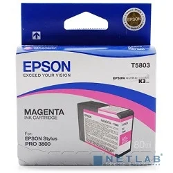 EPSON C13T580300 Картридж для Epson Stylus Pro 3800 пурпурный (Magenta) 80 мл. (LFP)